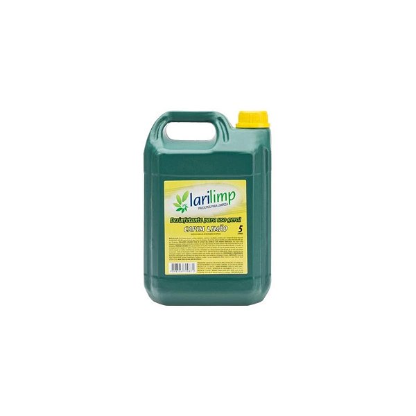 DESINFETANTE CAPIM LIMAO LARILIMP 5L