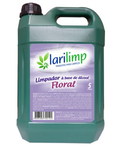 LIMPADOR A BASE DE ALCOOL FLORAL LARILIMP 5L