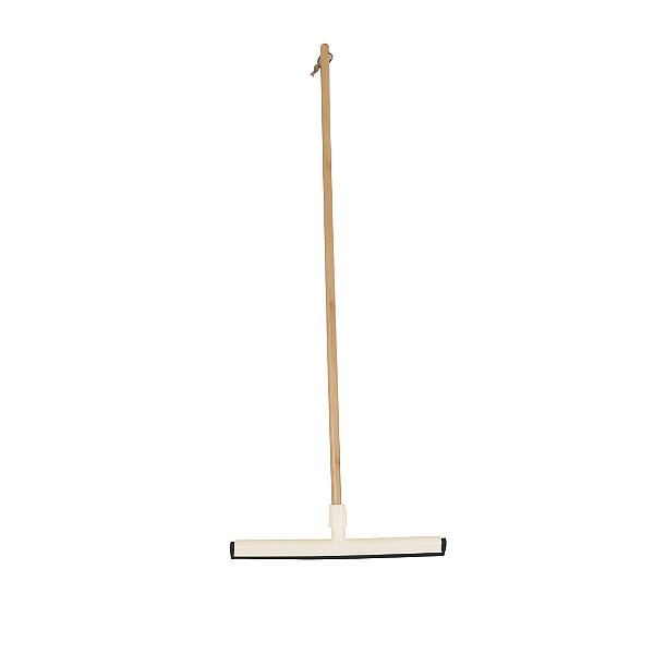 RODO COM CABO DE BAMBU 124 CM OFF WHITE  - OIKOS