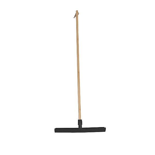 RODO COM CABO DE BAMBU 124 CM PRETO - OIKOS
