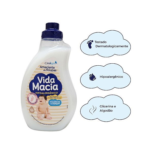 VIDA MACIA AMACIANTE GLICERINA & ALGODAO 500ML