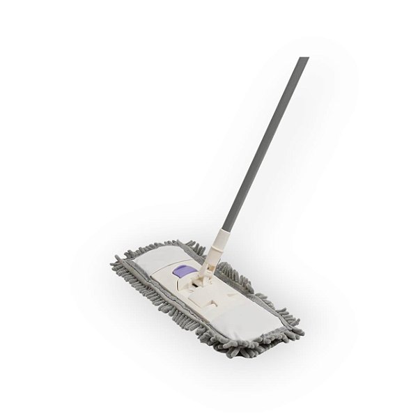 MOP FLAT COM ESFREGAO DE CHENILLE BRANCO SIMPLO