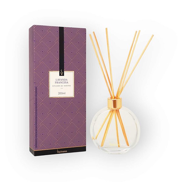 DIFUSOR DE VARETAS LAVANDA FRANCESA VIA AROMA 200ML