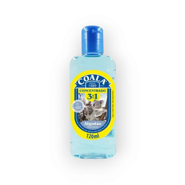 DESINFETANTE CONCENTRADO 3 EM 1 COALA ALGODAO 120ML