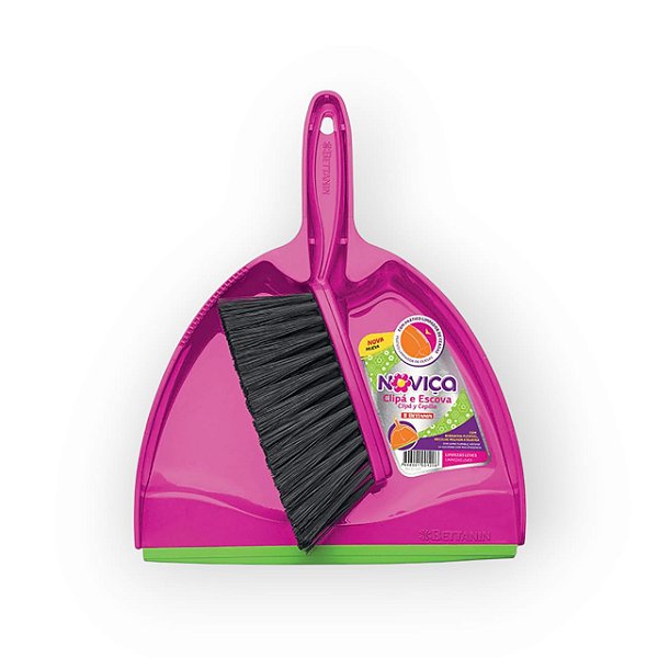 NOVICA PA CLIPA E ESCOVA PLASTICA