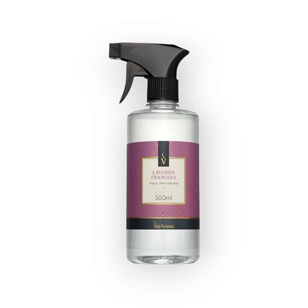 AGUA PERFUMADA LAVANDA FRANCESA VIA AROMA - 500ML