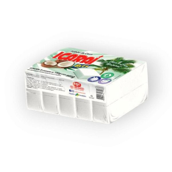 ICARAÍ SABAO DE COCO TRADICIONAL 5X180G