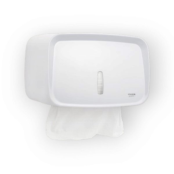 Dispenser Toalheiro Compacto Branca  Invoq Premisse