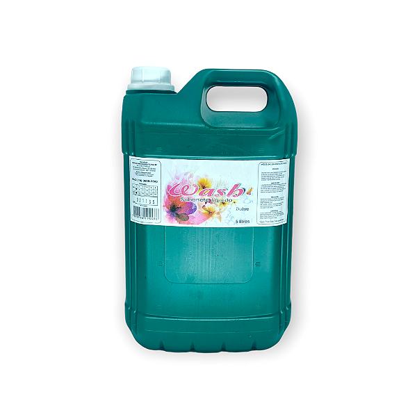 SABONETE LIQUIDO WASH GENGIBRE GALAO 5L CASA LIMPA