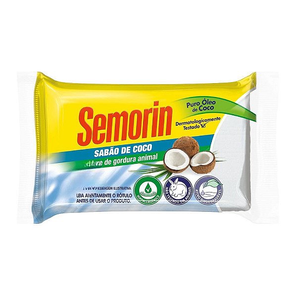 SEMORIN SABÃO DE COCO TRADICIONAL 90G