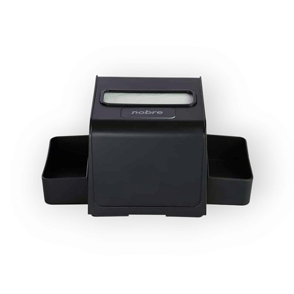 Dispenser p/guardanapo interf (c/ porta sache) preto - Nobre