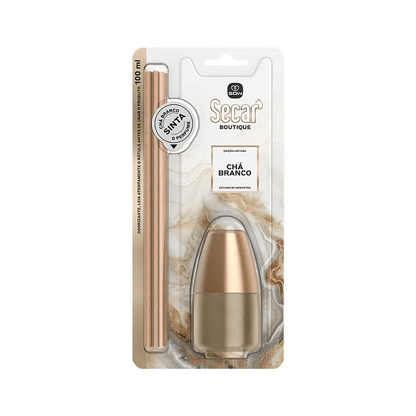 DIFUSOR DE AROMAS SECAR CHA BRANCO 100ML