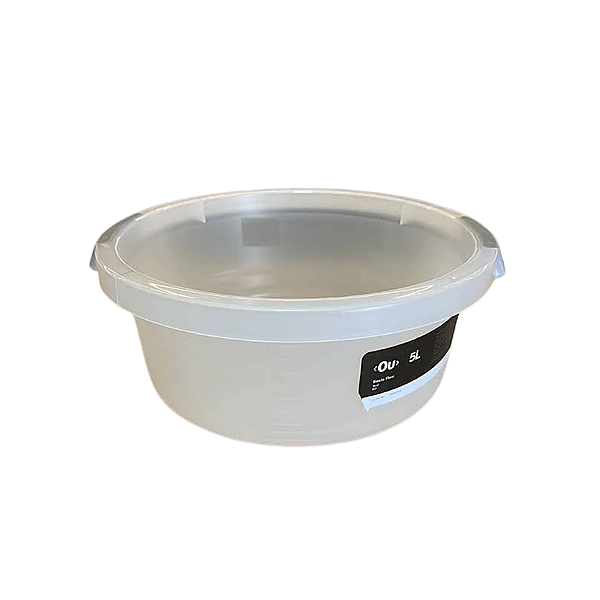 BACIA FLOW 5L NATURAL - OU