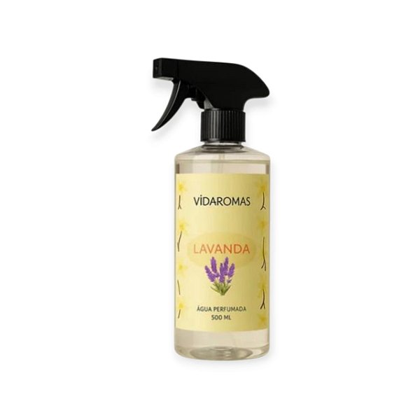 AGUA PERFUMADA 500ML LAVANDA VIDAROMAS