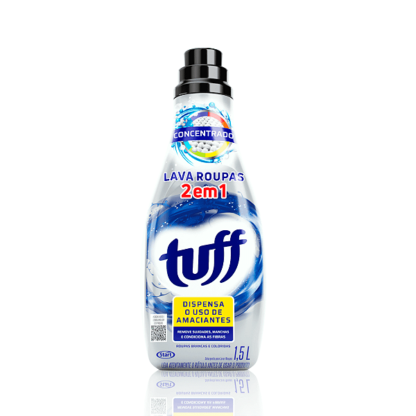 LAVA ROUPAS 1,5L TUFF 2 EM 1