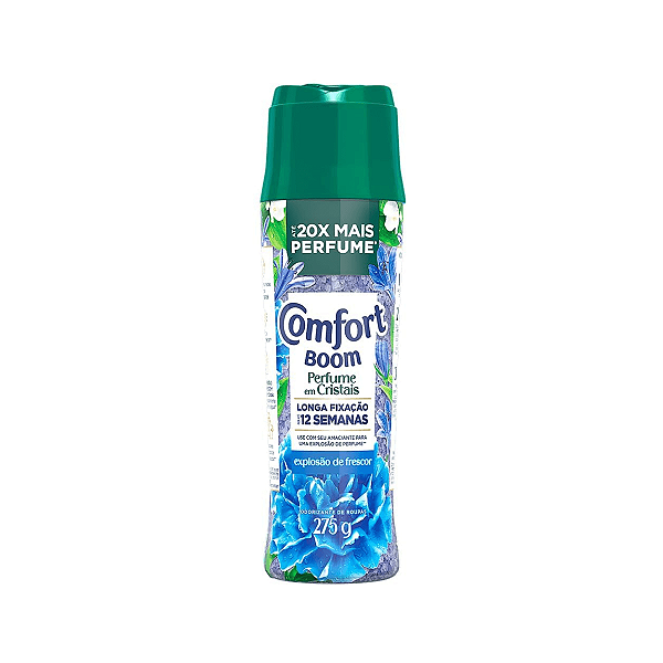 COMFORT BOOM  PERFUME EM CRISTAIS EXPLOSÃO DE FRESCOR 275G