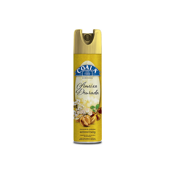 ODORIZANTE AEROSSOL COALA AMEIXA DOURADA 400ML/240GR