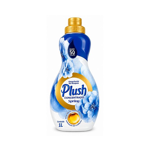Amaciante Concentrado Spring 1L Plush Sanol