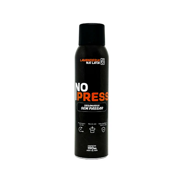 Desamassa Roupas Sem Passar Aerossol NoPress 190ml - Na Lata
