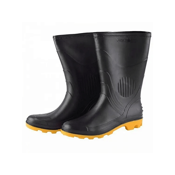 BOTA PVC P.FORTE C/FORRO SOLA AMARELA  37 GRENDENE