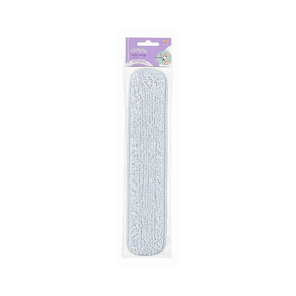Refil de Microfibra Mop Limpa Vidros Simplo