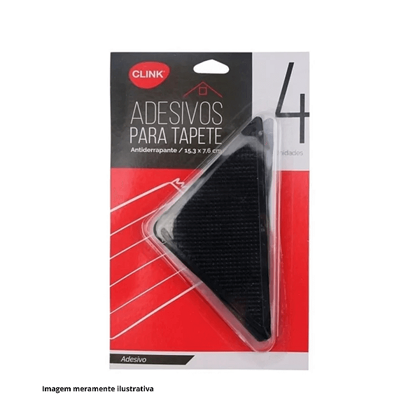 KIT ADESIVOS ANTIDERRAPANTES TAPETE PLASTICO - CLINK
