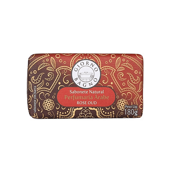 SABONETE EM BARRA GIORNO BAGNO ROSE OUD 180G