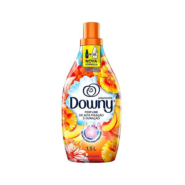 AMACIANTE DOWNY CONCENTRADO 1,5L VERAO TROPICAL