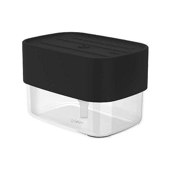DISPENSER DETERGENTE PORTA ESPONJA TRIUM PRETO - OU