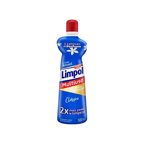 Limpador Multiuso LIMPOL Clássico 500ml - Explosão de Perfume