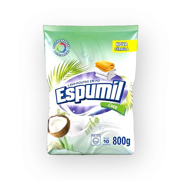 SABAO PO ESPUMIL 800G SACHE COCO