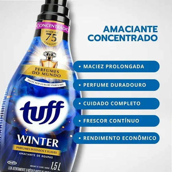 Amaciante Concentrado Tuff 1,5L Winter
