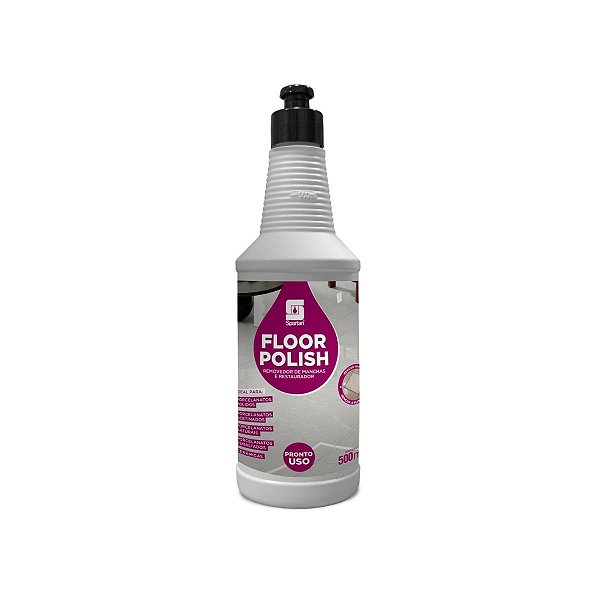 REMOVEDOR DE MANCHAS E RESTAURADOR FLOOR POLISH 500ML SPARTAN