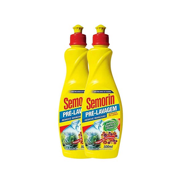 KIT COM 2 UND SEMORIN PRÉ LAVAGEM AROMAS NATUREZA 500ML