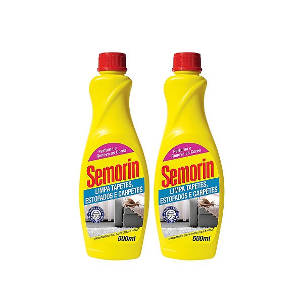KIT COM 2 UND SEMORIN LIMPA CARPETES TRADICIONAL 500ML