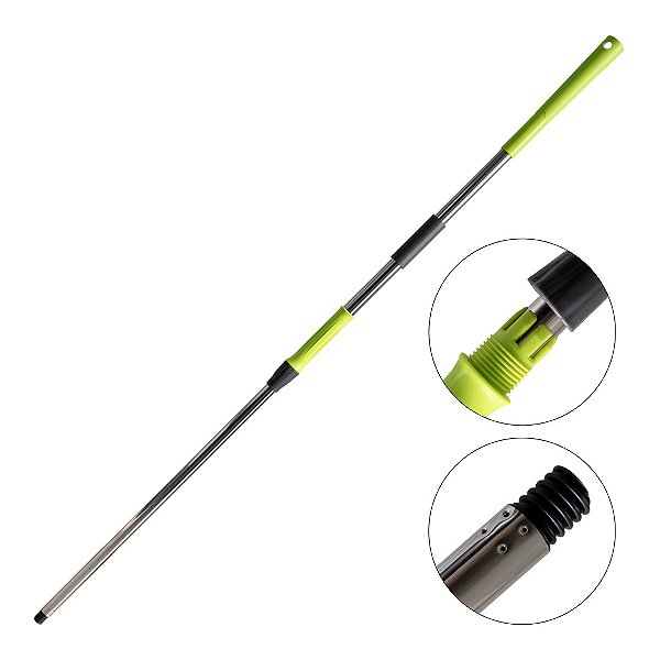 CABO EXTENSOR DE ALUMINIO VERDE C/ EMBALAGEM - AKORA