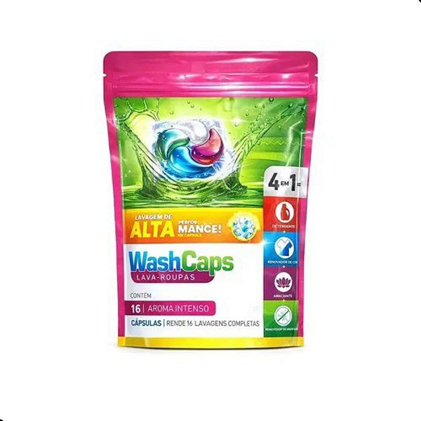 Lava-Roupas Aroma Intenso 16cap Wash Caps