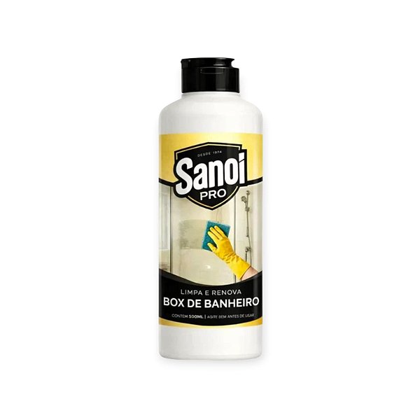 LIMPA E RENOVA BOX DE BANHEIRO SANOL PRO 500ML