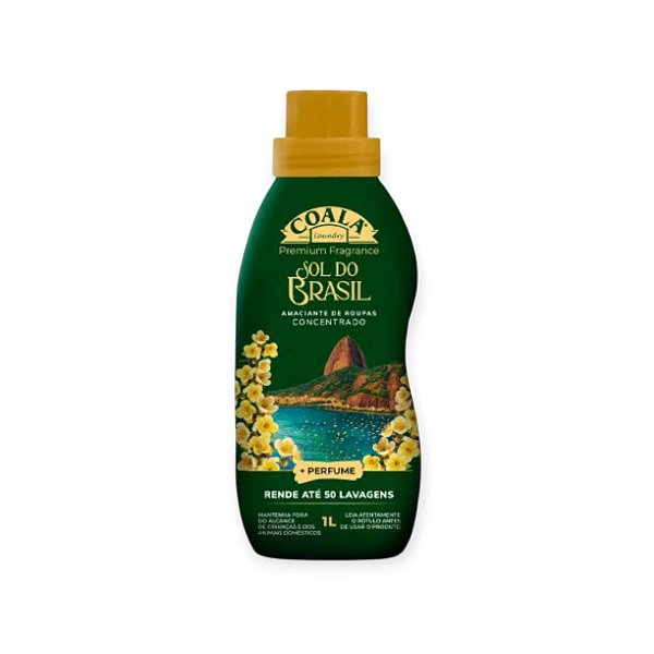 Amaciante de Roupas Concentrado Sol do Brasil 1L Coala