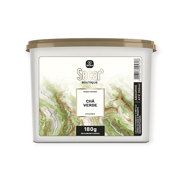 DESUMIDIFICADOR SECAR BOUTIQUE CHA VERDE 180G