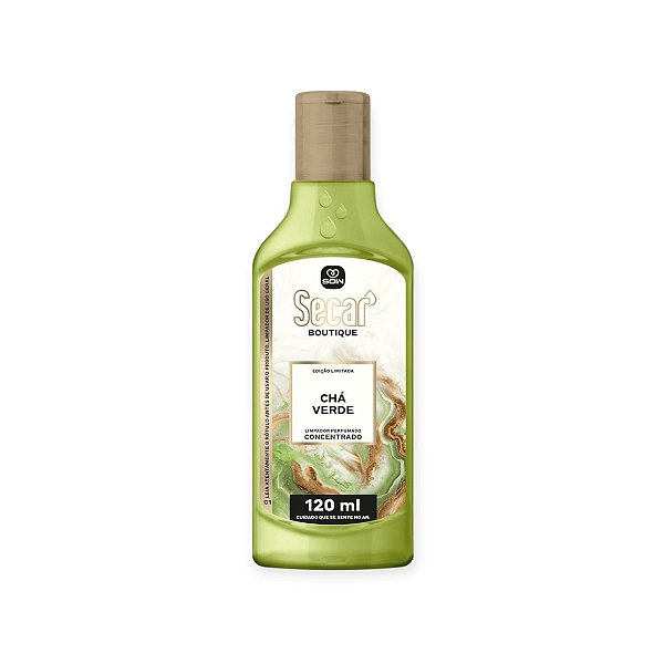 LIMPADOR PERFUMADO CONCENTRADO SECAR CHA VERDE 120ML