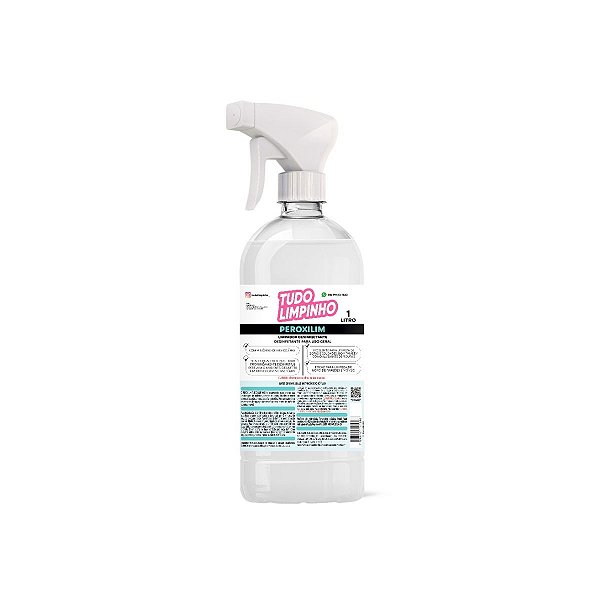Peroxilim Limpador Desinfetante Spray 1L Tudo Limpinho