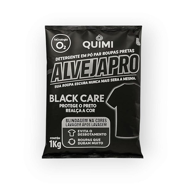 Percarbonato de Sódio Black Care AlvejaPro Quimivida 1kg