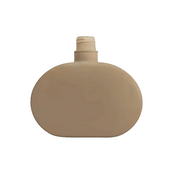 Frasco Vidro Joli Bege Fosco 300ml (SEM VALVULA)