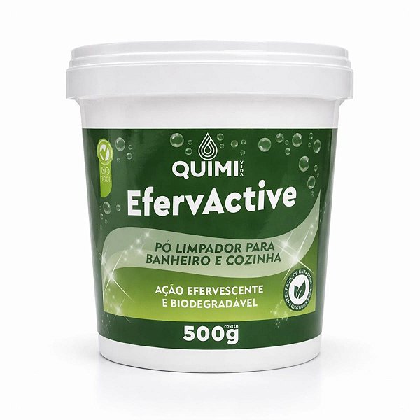 Efervactive Pó Limpador Banheiro e Cozinha Quimivida 500g
