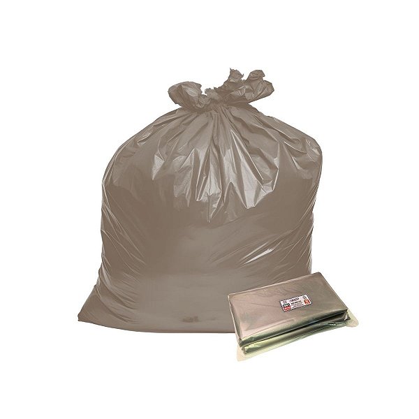 Pacote Saco Lixo CANELA  60L (P7) Pacote 100und