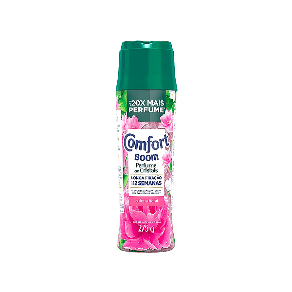 Comfort Boom Perfume em Cristais Euforia Floral 275g