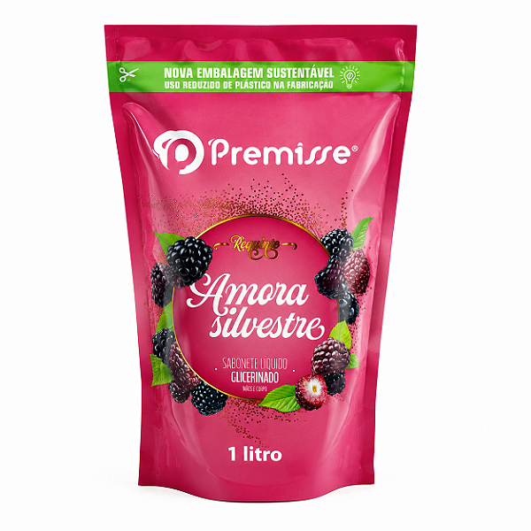 Sabonete Premisse Amora Silvestre Refil 1L