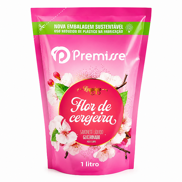 Sabonete Premisse Flor de Cerejeira Refil 1L