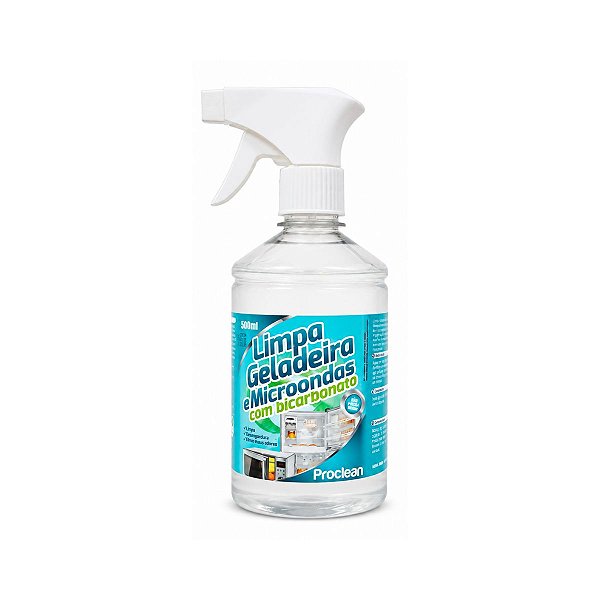 Limpa Geladeira e Micro-ondas com Bicarbonato ProClean 500ml